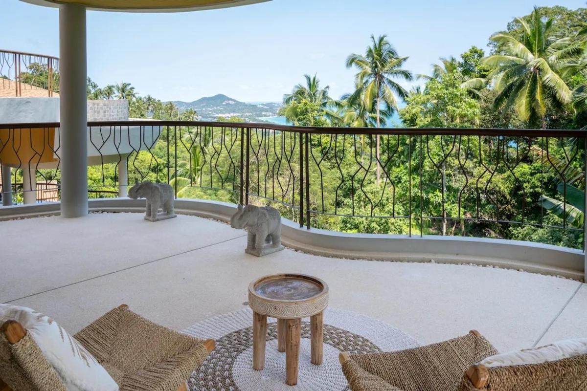 Villa Lola 2Br - Private Infinity Pool & Sea View Chaweng  Exterior foto