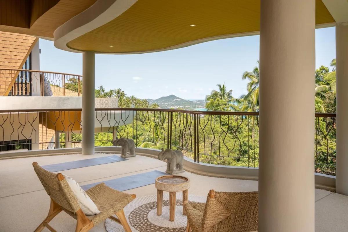 Villa Lola 2Br - Private Infinity Pool & Sea View Chaweng  Exterior foto