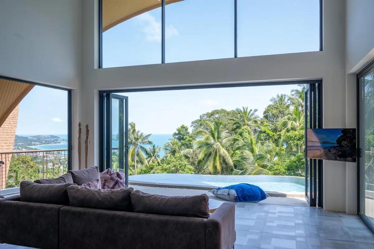 Villa Lola 2Br - Private Infinity Pool & Sea View Chaweng  Exterior foto
